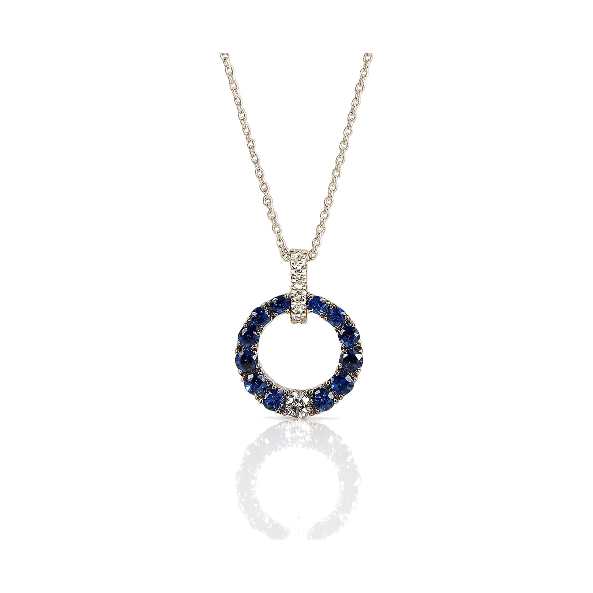 Colgante de oro con diamantes
