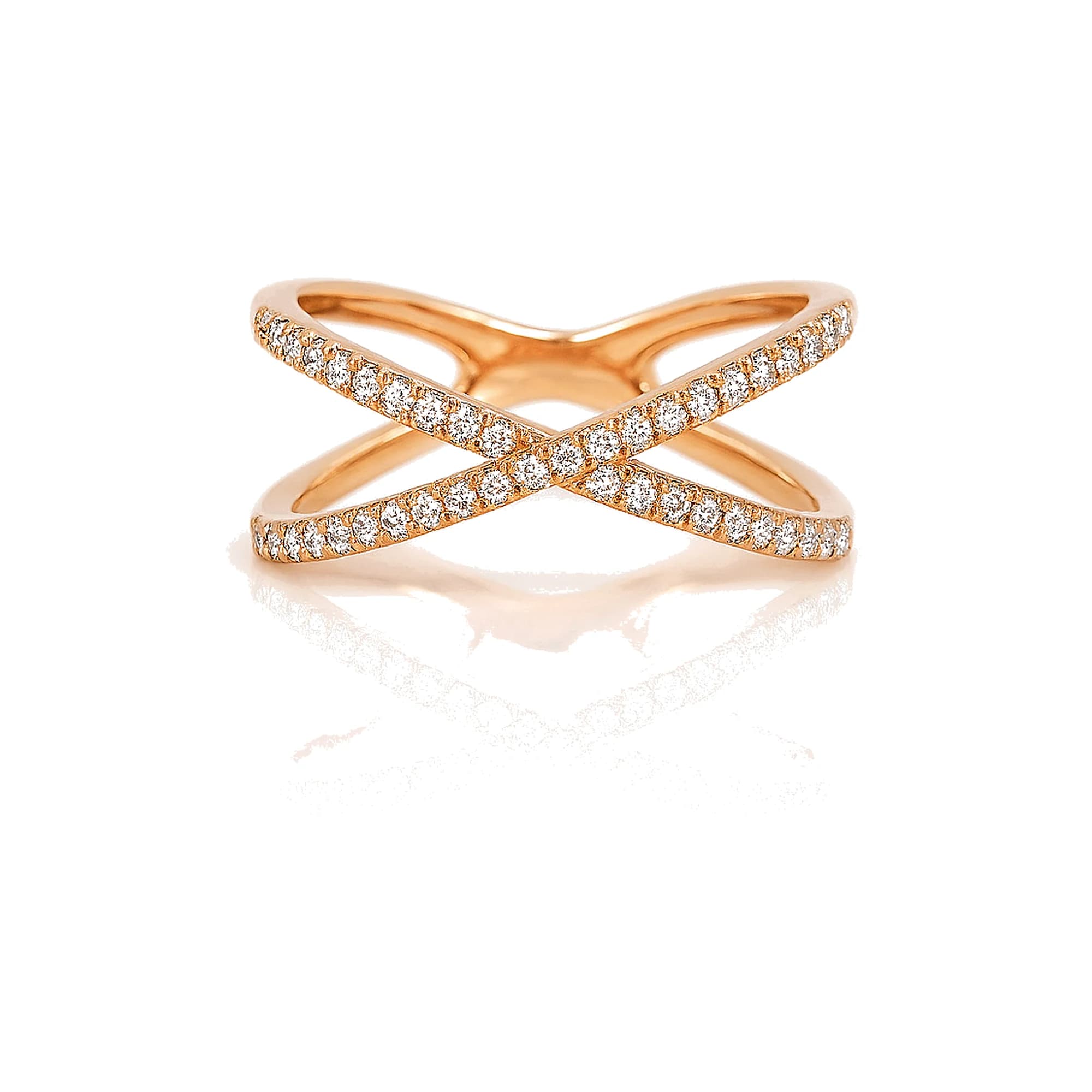 Anillo de oro con diamantes