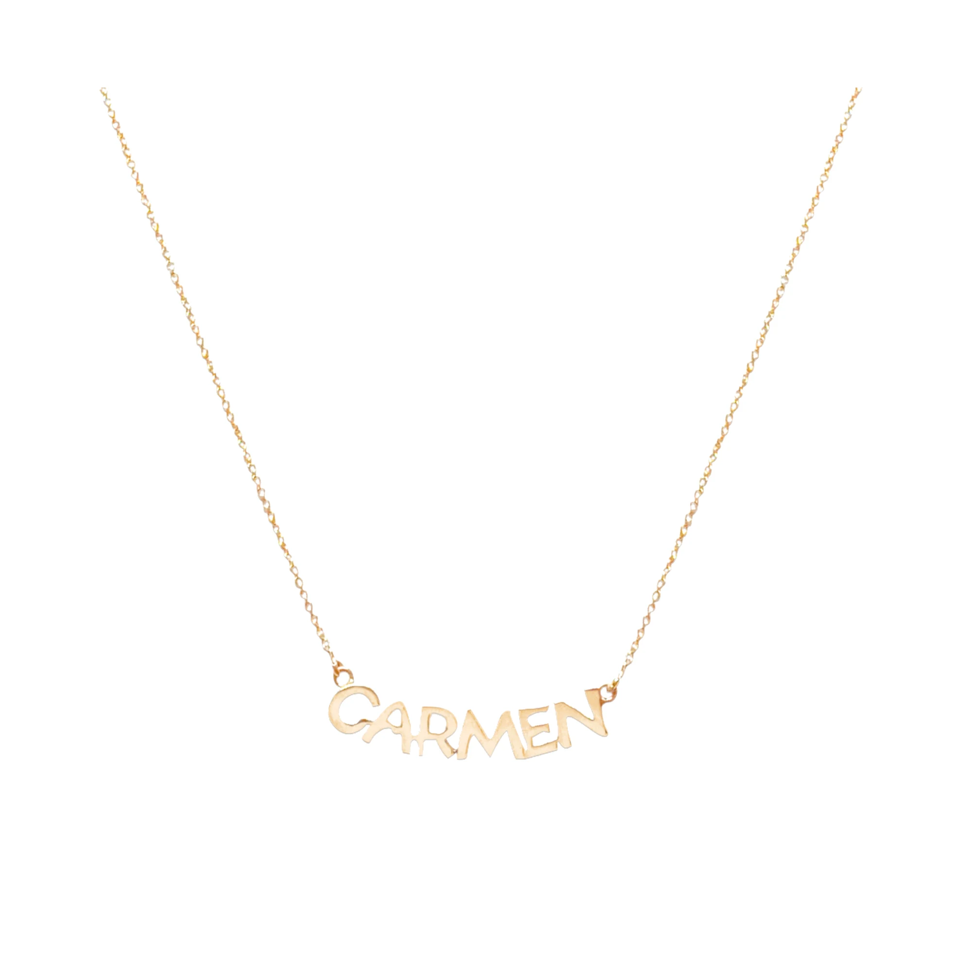 Collar «Carmen» en oro amarillo