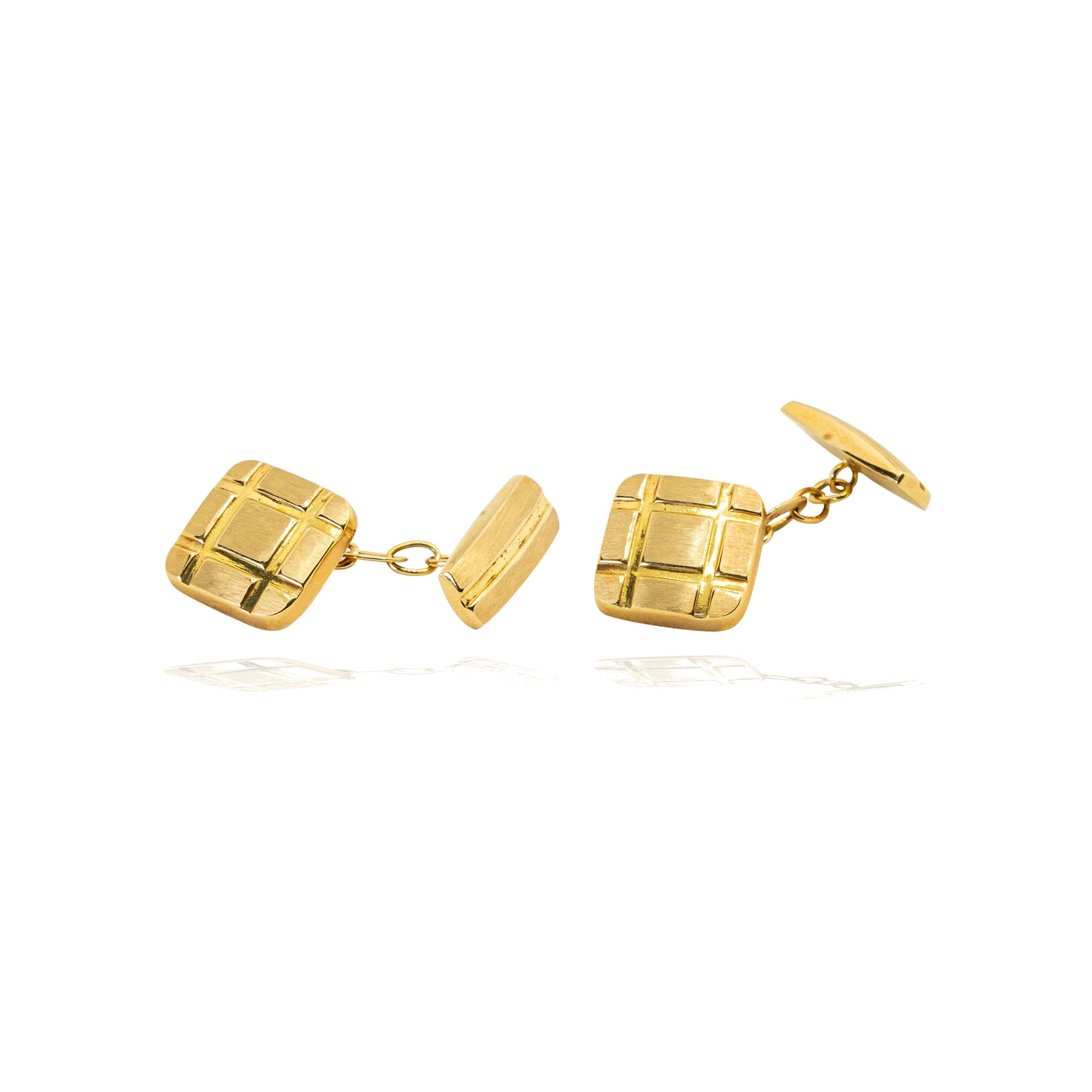 Gemelos oro amarillo