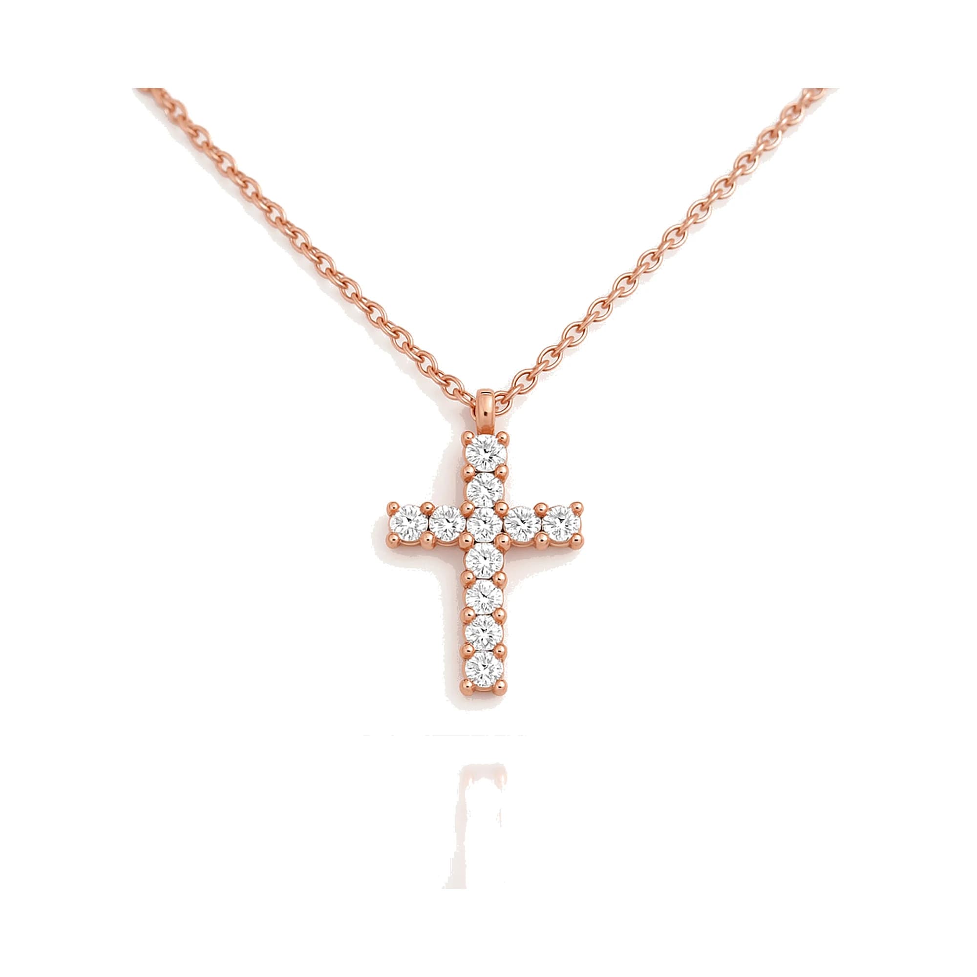 Colgante de oro con diamantes