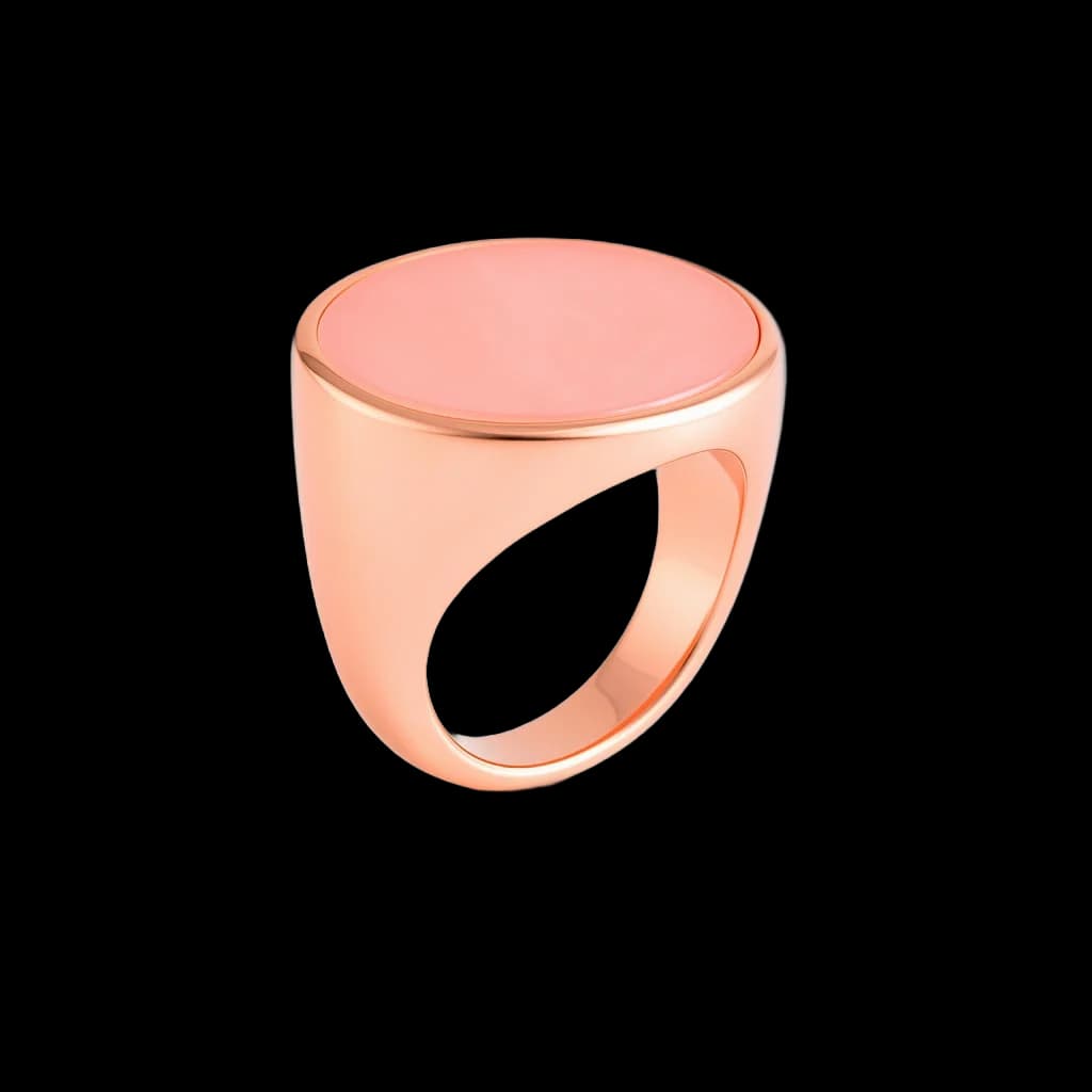 Anillo oro madreperla