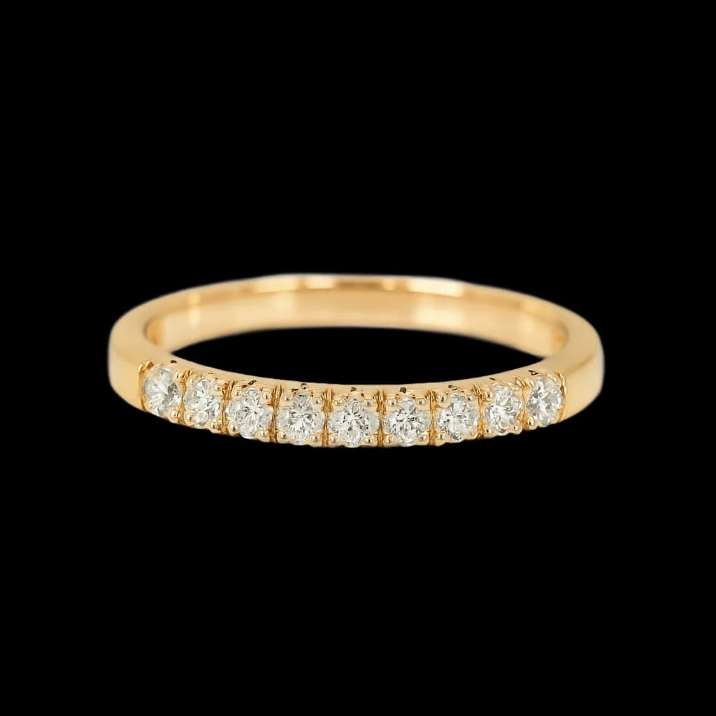 Anillo oro y brillantes