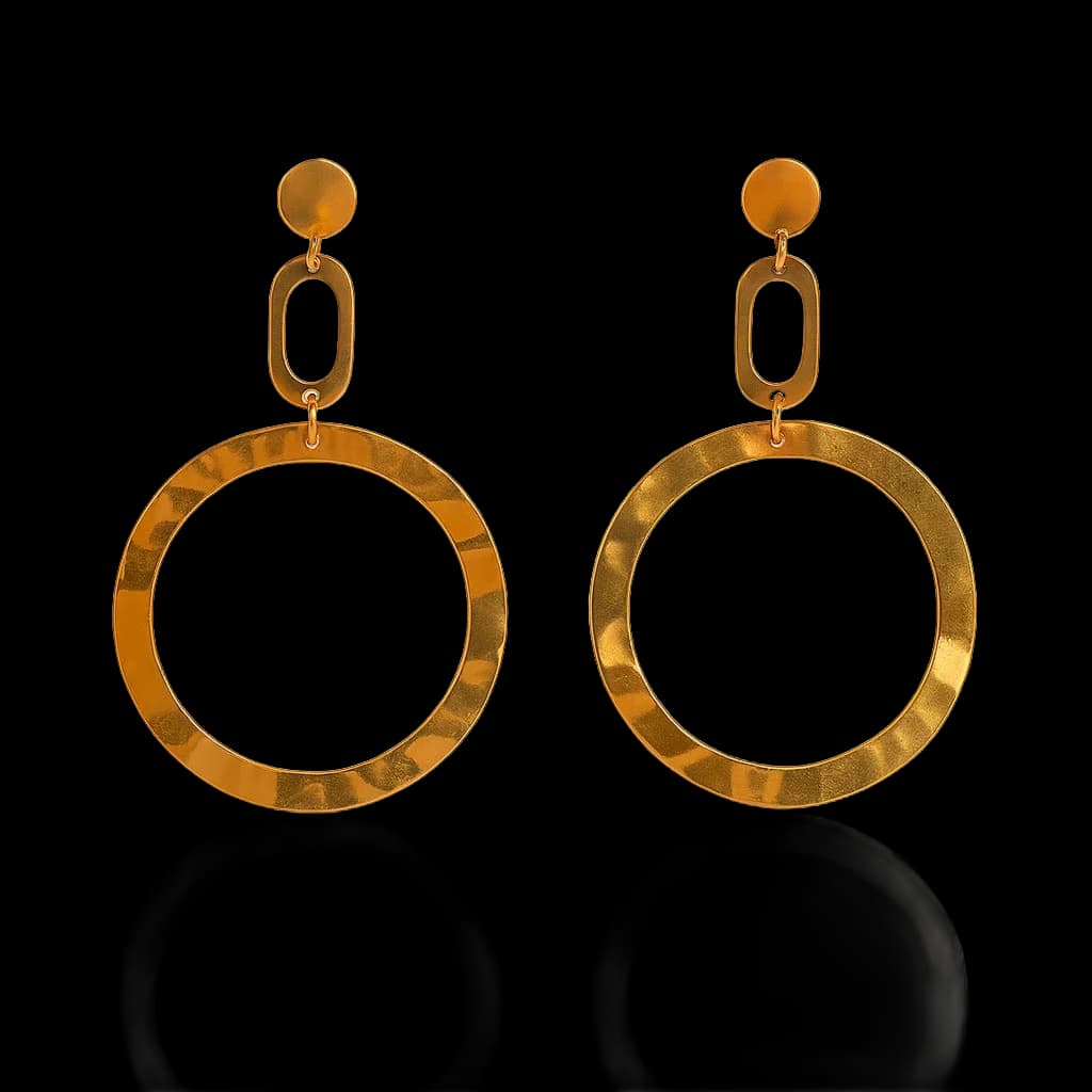 Pendientes Anillo Aqua Mod 3